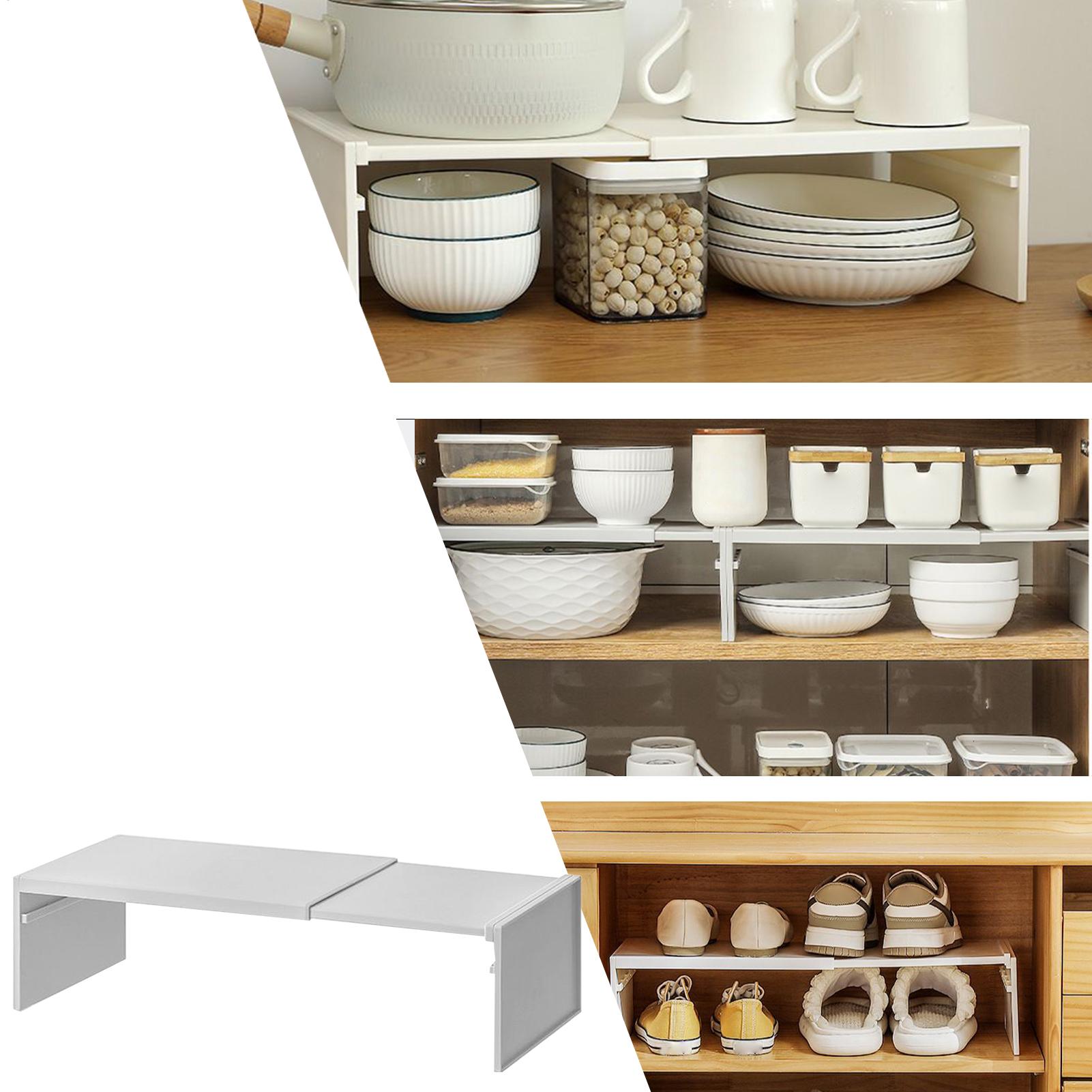 Women Shoes Types - 1pcs Kitchen Stretchable Cabinet Shelf Cupboard