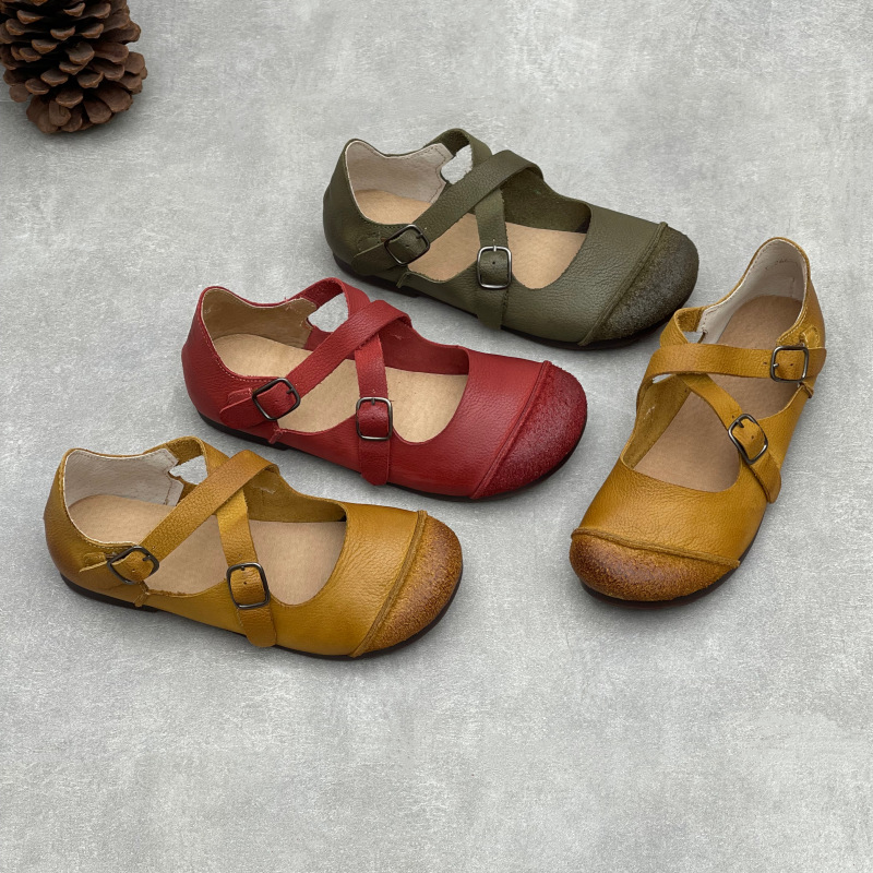 Women Original Handmade Genuin - đánh giá và giá Mary Jane Shoes