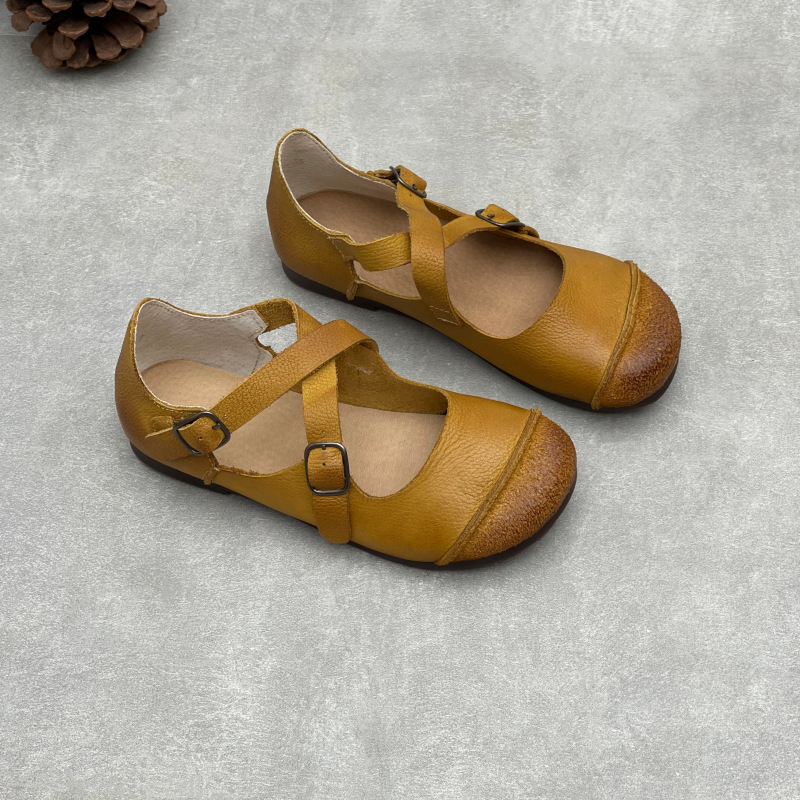 Women Original Handmade Genuin - đánh giá và giá Mary Jane Shoes