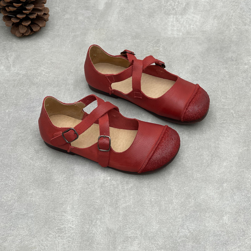 Women Original Handmade Genuin - đánh giá và giá Mary Jane Shoes