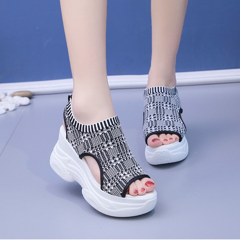 Women's Sandals 2025 Summer We - đánh giá và giá Wedge Heeled Sneaker