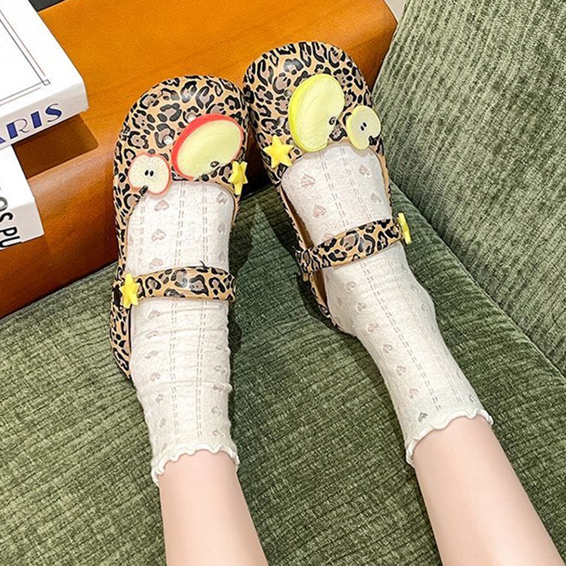 Retro Leopard Print Ballet Hol - đánh giá và giá Women'S Shoes Water Resistant