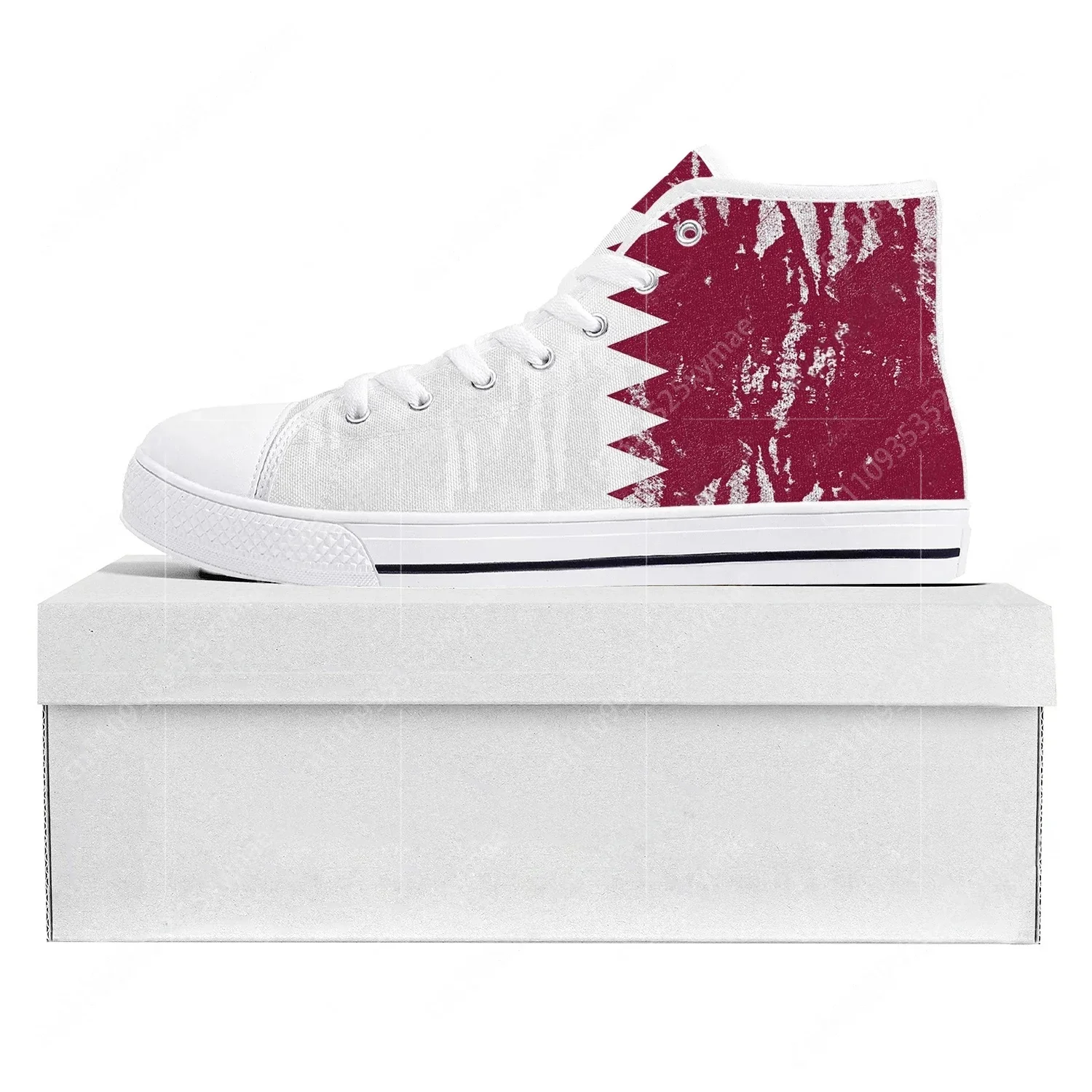 Qatar Flag High Top High Quali - đánh giá và giá Women Shoes Qatar