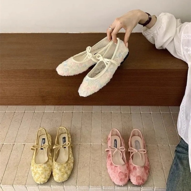 Gentle New Chinese Rose Mesh M - đánh giá và giá Mary Jane Shoes