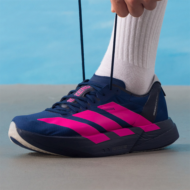 Adidas Adizero Navy Pink Racin - đánh giá và giá Women'S Shoes Pink Adidas