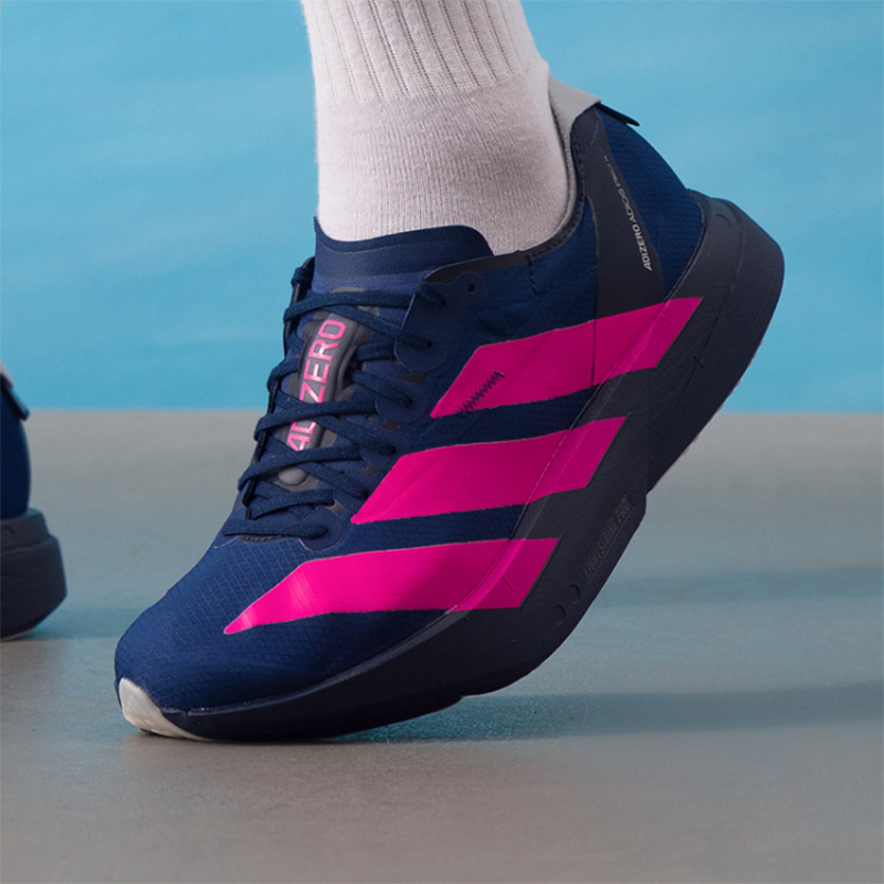 Adidas Adizero Navy Pink Racin - đánh giá và giá Women'S Shoes Pink Adidas