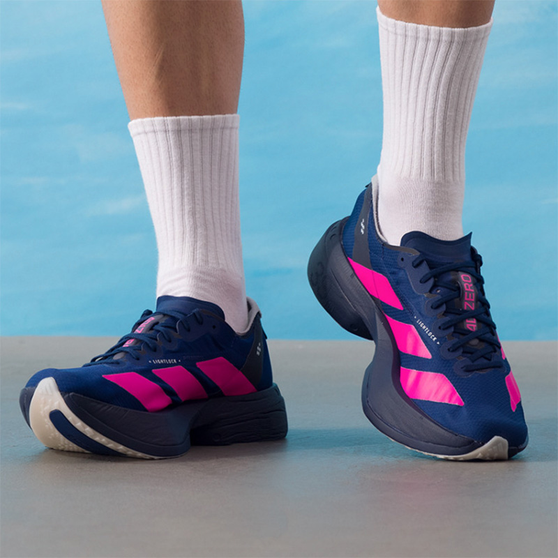 Adidas Adizero Navy Pink Racin - đánh giá và giá Women'S Shoes Pink Adidas