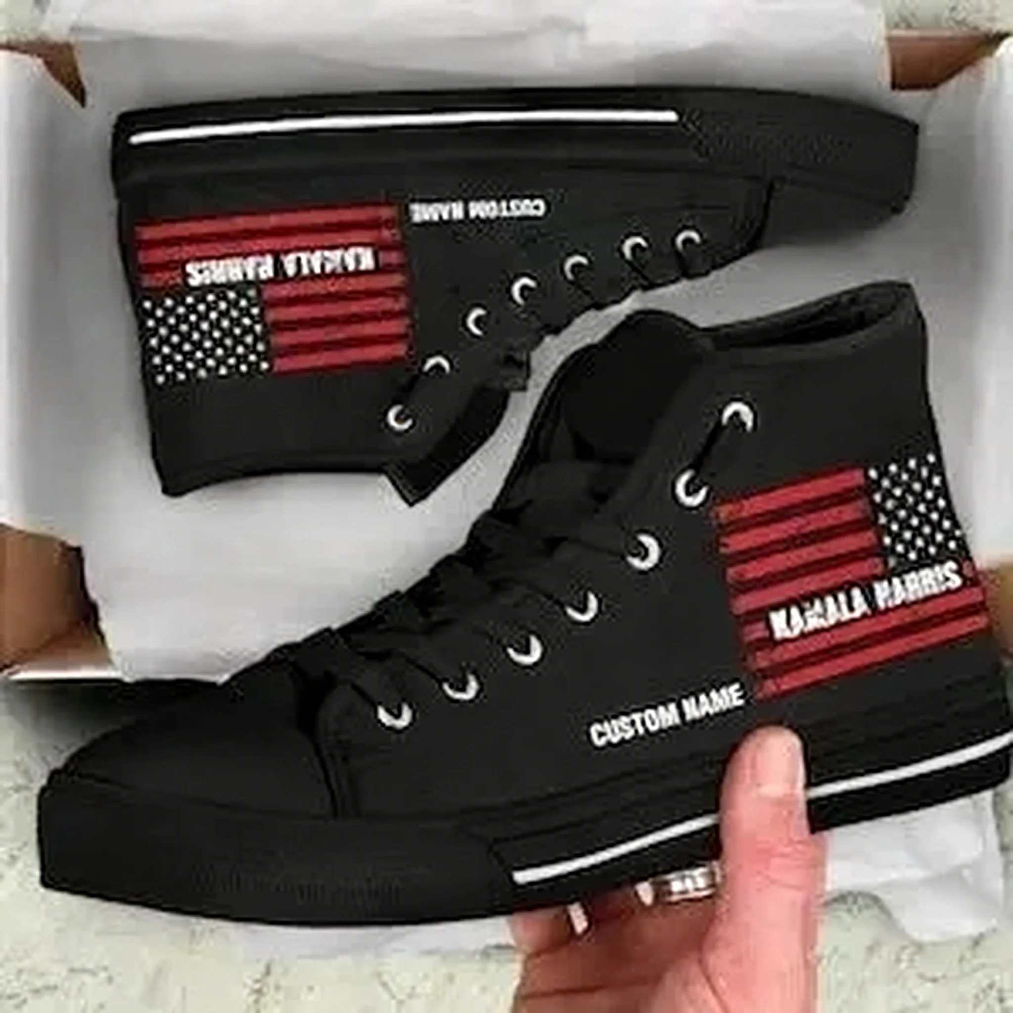 Elections Custom Name High Top - đánh giá và giá Women Shoes Name