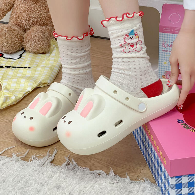 Cartoon Rabbit Clogs Women Sum - đánh giá và giá Women'S Shoes Water Resistant