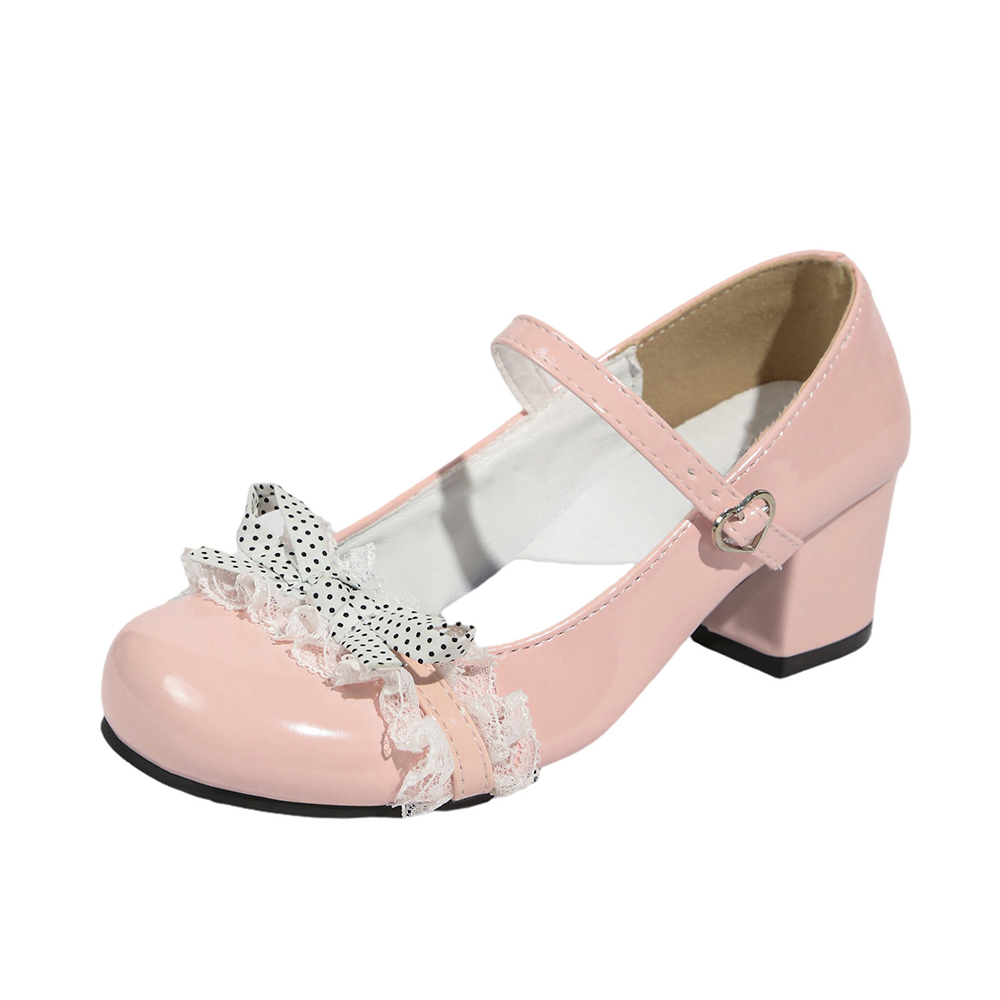 Mid-heel Round-toe Mary Jane S - đánh giá và giá Mary Jane Shoes