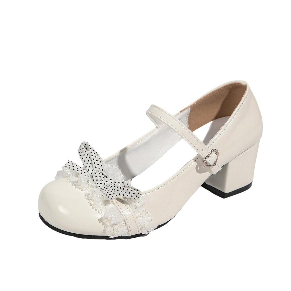 Mid-heel Round-toe Mary Jane S - đánh giá và giá Mary Jane Shoes