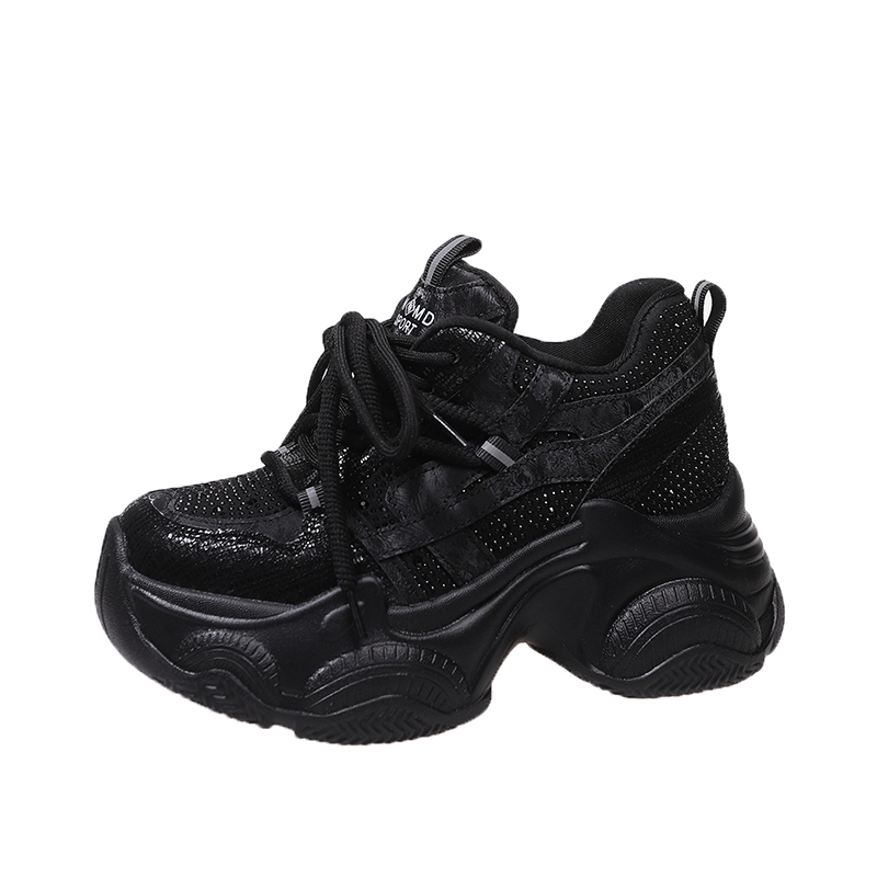 8CM Women Chunky Sneakers New  - đánh giá và giá Wedge Heeled Sneaker