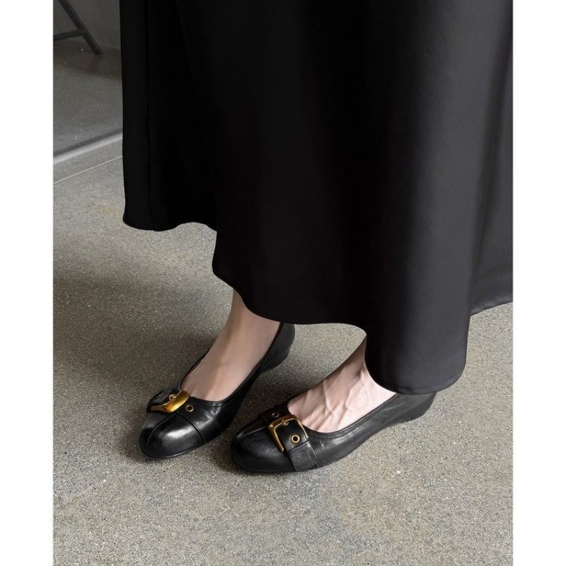 French-style Round-toed Low-cu - đánh giá và giá Mary Jane Shoes