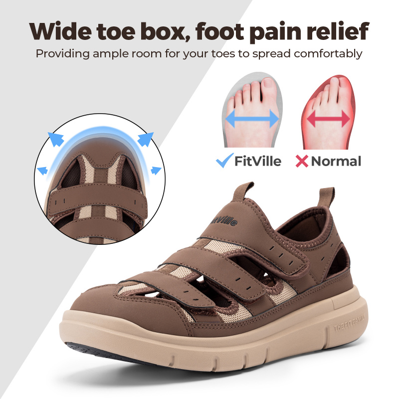 Summer Men'S Sandals Widened D - đánh giá và giá Women'S Shoes For Plantar Fasciitis